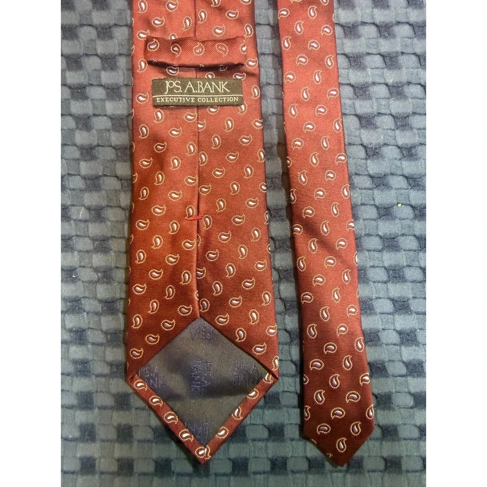 Jos. A. Bank Executive Collection Red Men's Tie All Silk